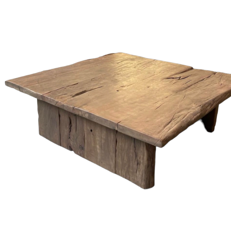 Mesa de Centro Roble Rustico-0