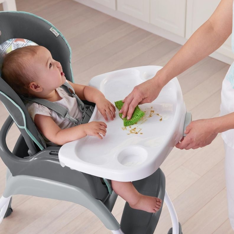 Silla De Comer 3 En 1 Smart Clean Bryant Ingenuity-7