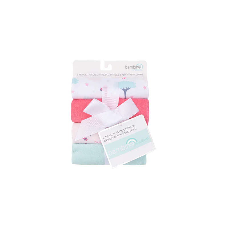 Toallitas De Limpieza Para Bebés Bambino Fucsia Animales-0