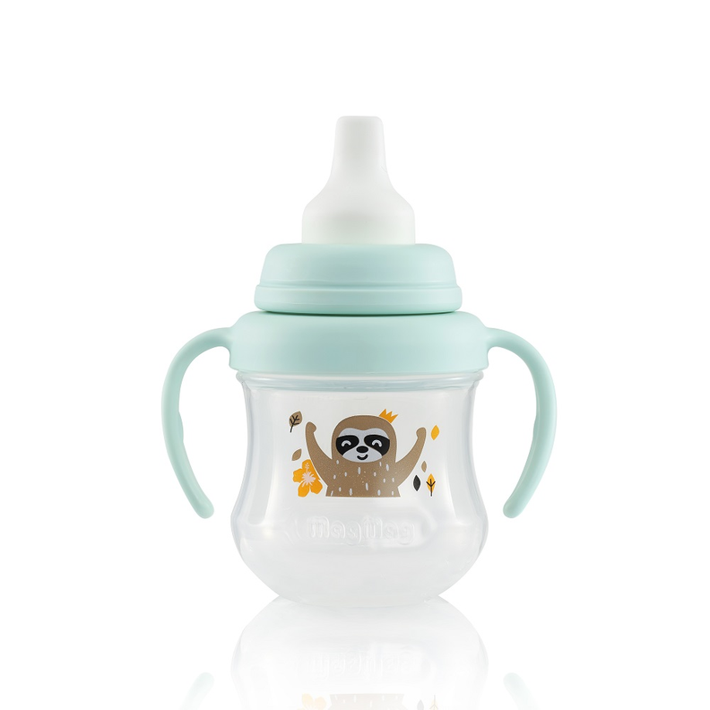 Vaso Con Boquilla De Silicona Magmag +5 Meses Pigeon-1
