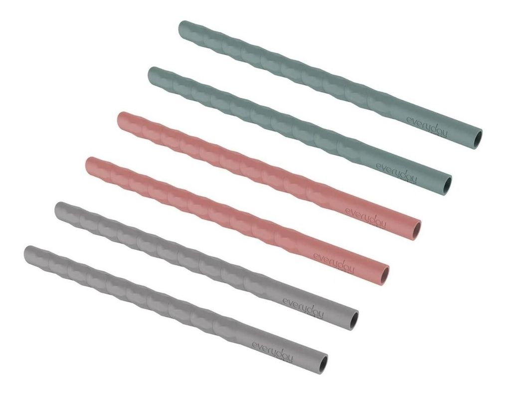 Pack 6 Bombillas De Silicona Reutilizables Everyday Baby-0