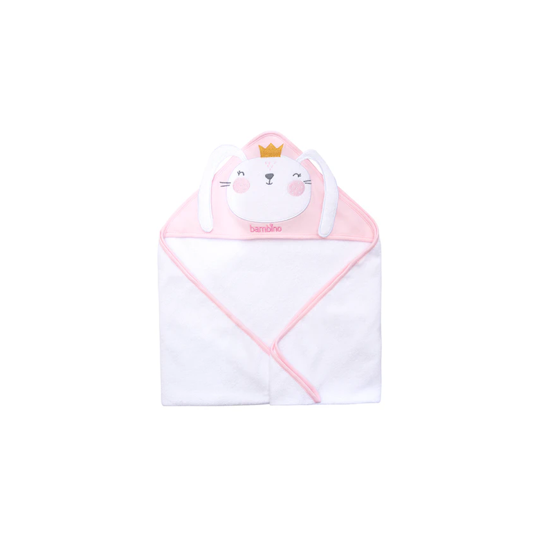 Toalla Capucha Bambino Conejita-1