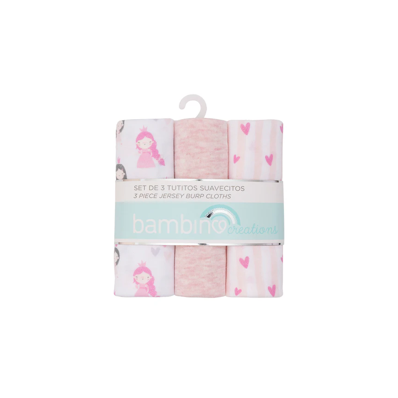 Set De 3 Tutos Bambino Rosado Princesas-0