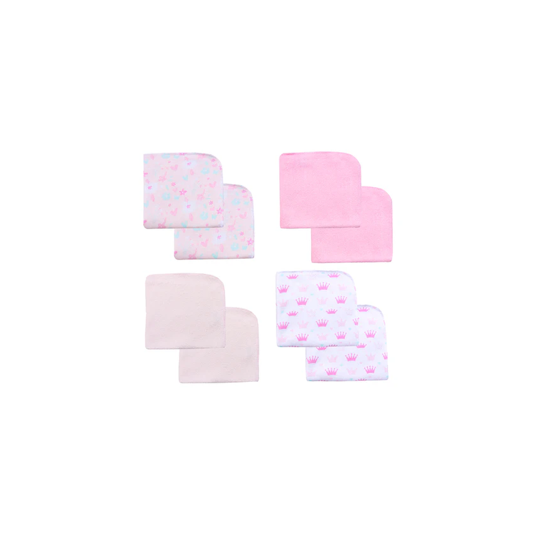 Toallitas De Limpieza Para Bebés Bambino Rosa Flores-1