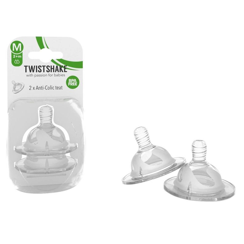 Pack Tetinas Twistshake Anti-Cólicos Talla M-0