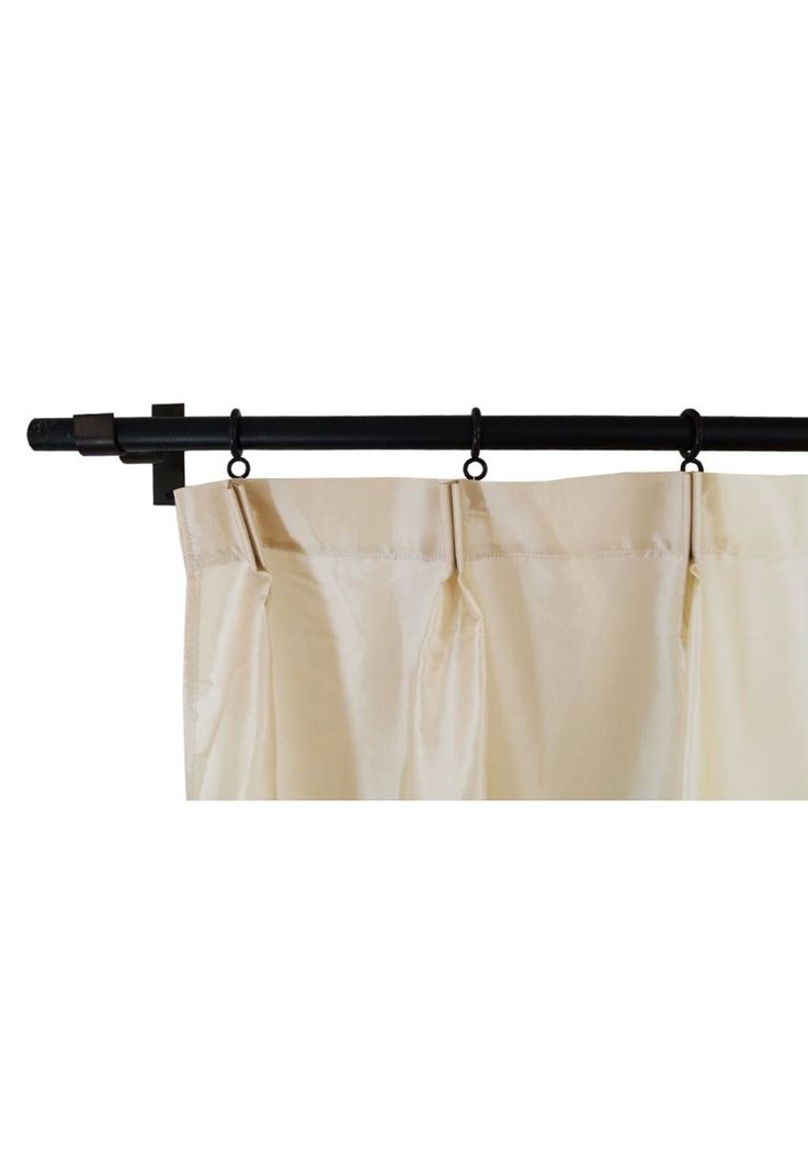 Cortina Silky Pinzas 160x230 cm - Beige-1