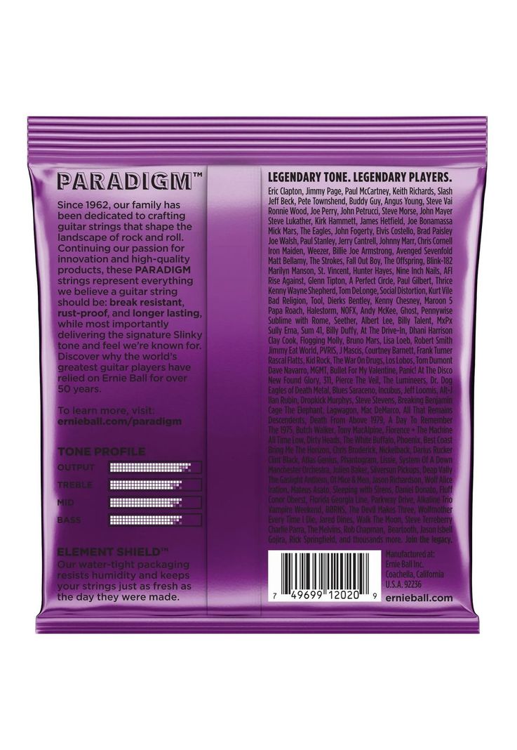 Cuerdas Guitarra Electrica Ernie Ball P02020-1