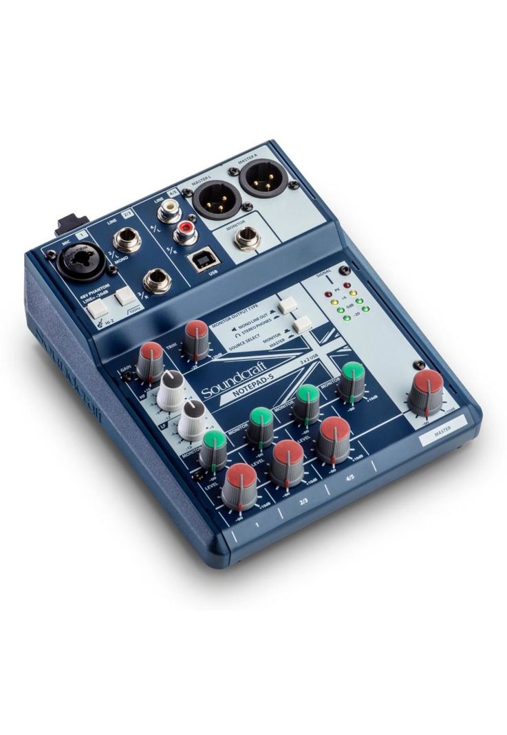 Mixer Analogo Soundcraft Notepad-5-0