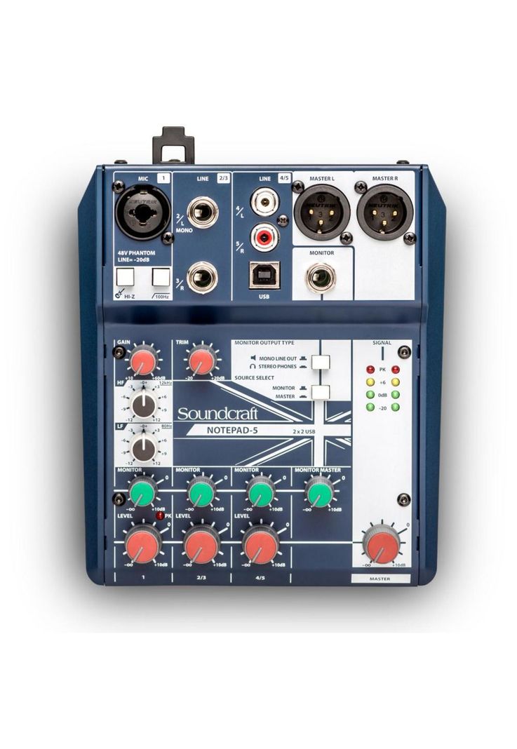 Mixer Analogo Soundcraft Notepad-5-2