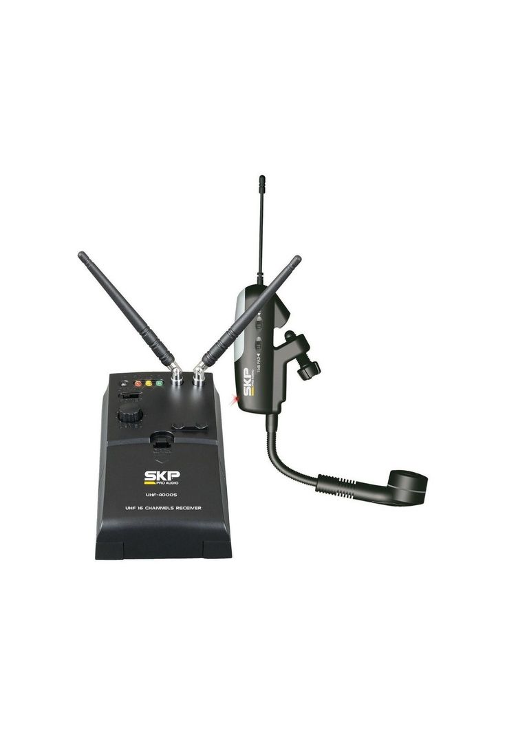 Sistema inalambrico para Saxofon SKP UHF 4000S-0