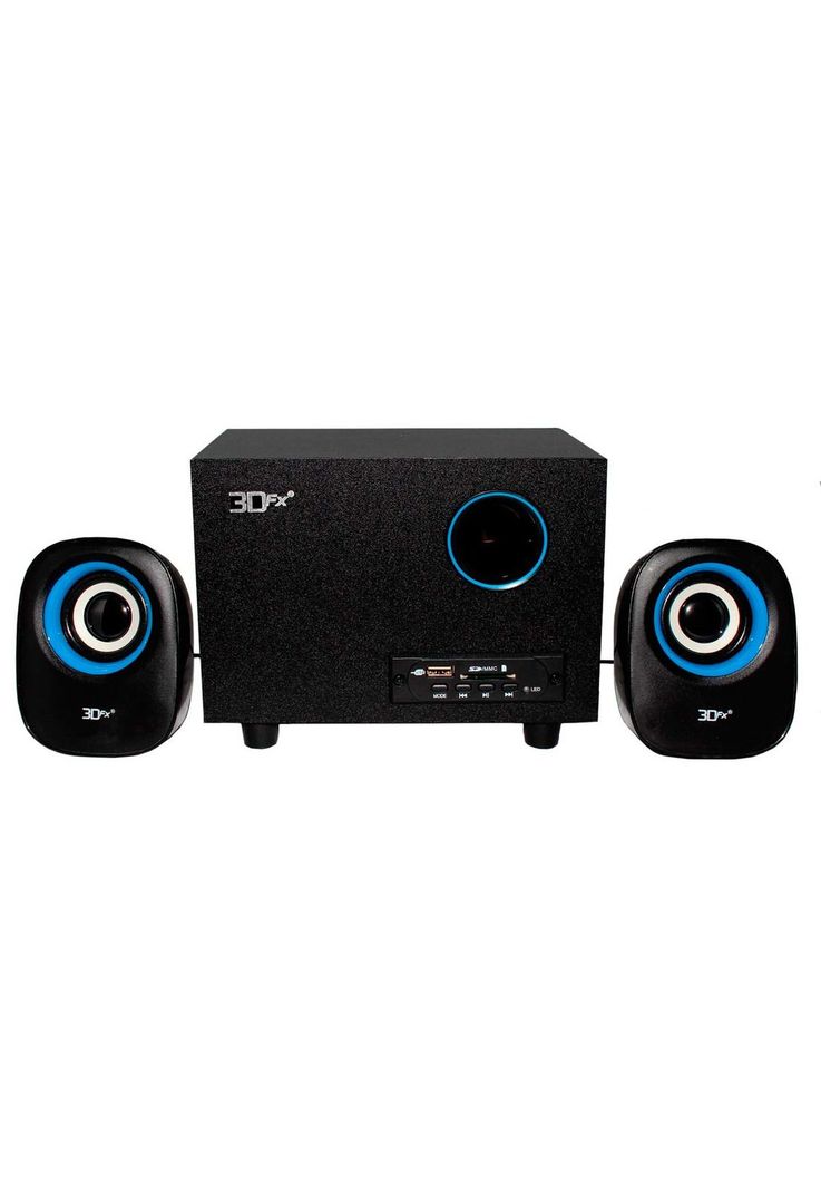 Parlantes Activos 2.1 3DFX Atomix-0