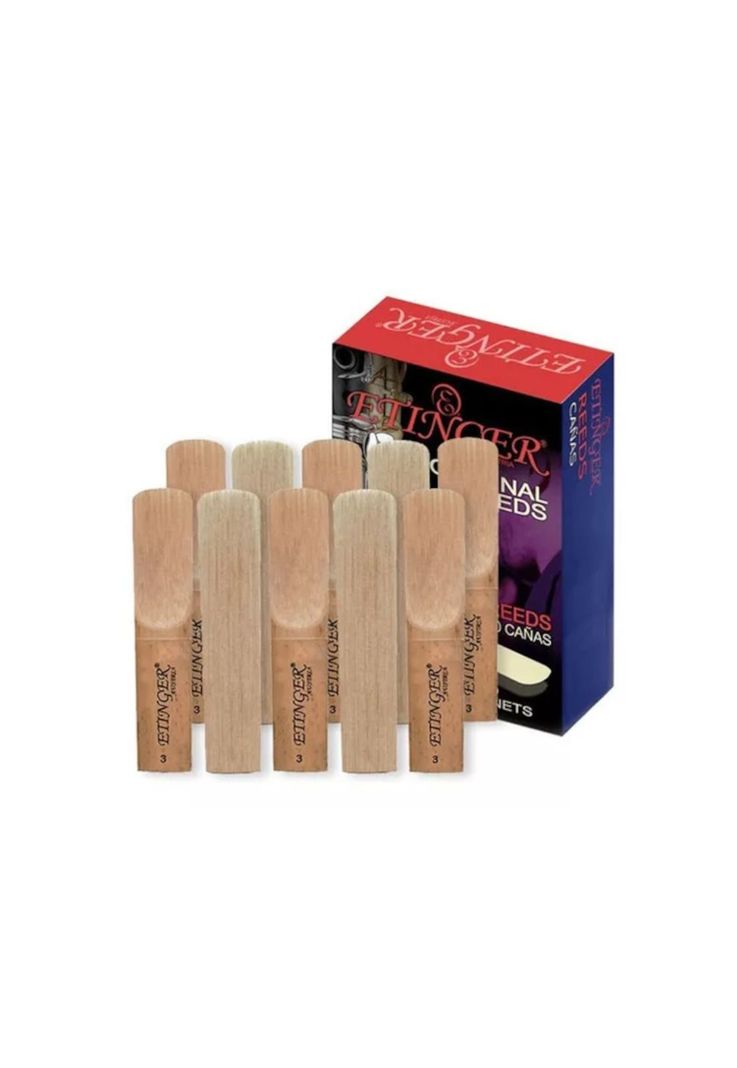 Caja 10 Cañas Fuerza 3 para Clarinete Etinger 040IMC8040-0