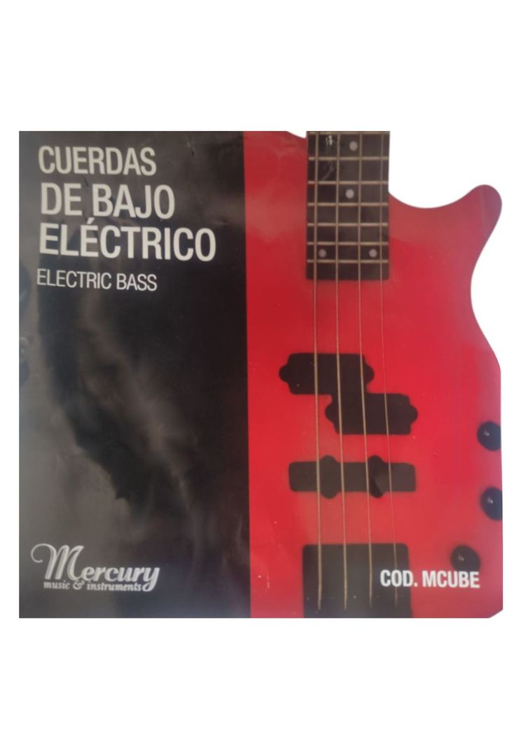 Cuerdas para Bajo Electrico Mercury MCUBE-0