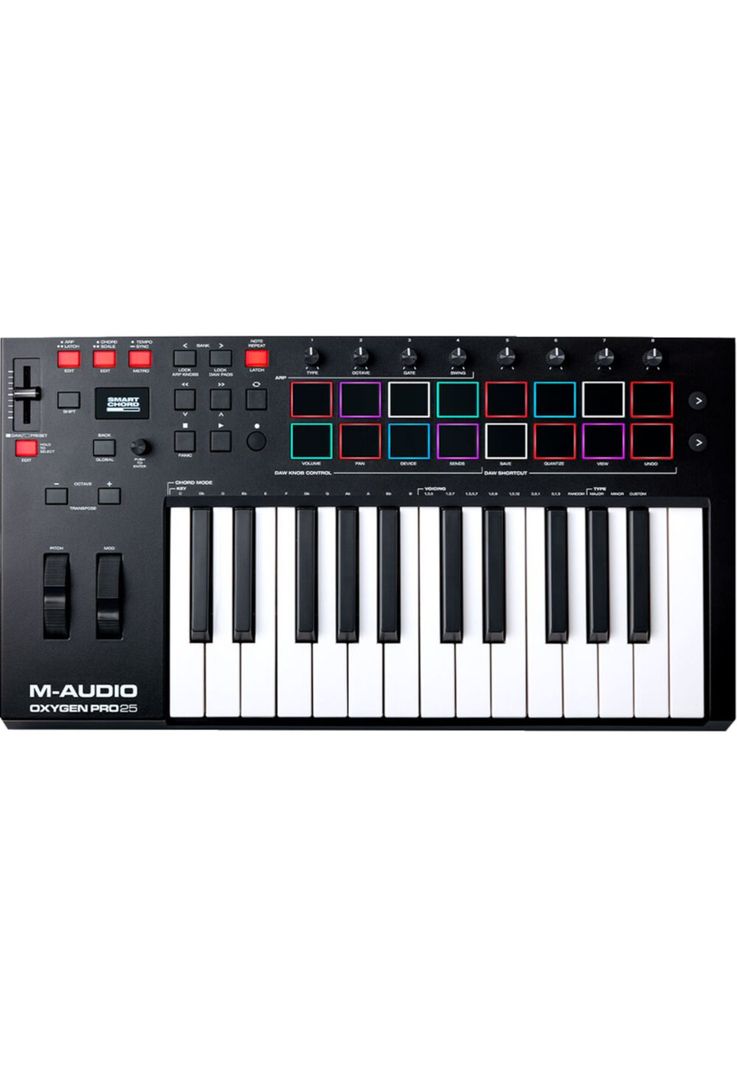 Controlador MIDI M-Audio Oxygen Pro 25