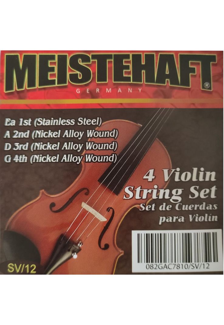Set de cuerdas para violin 1/2 Meistehaft SV/12-1