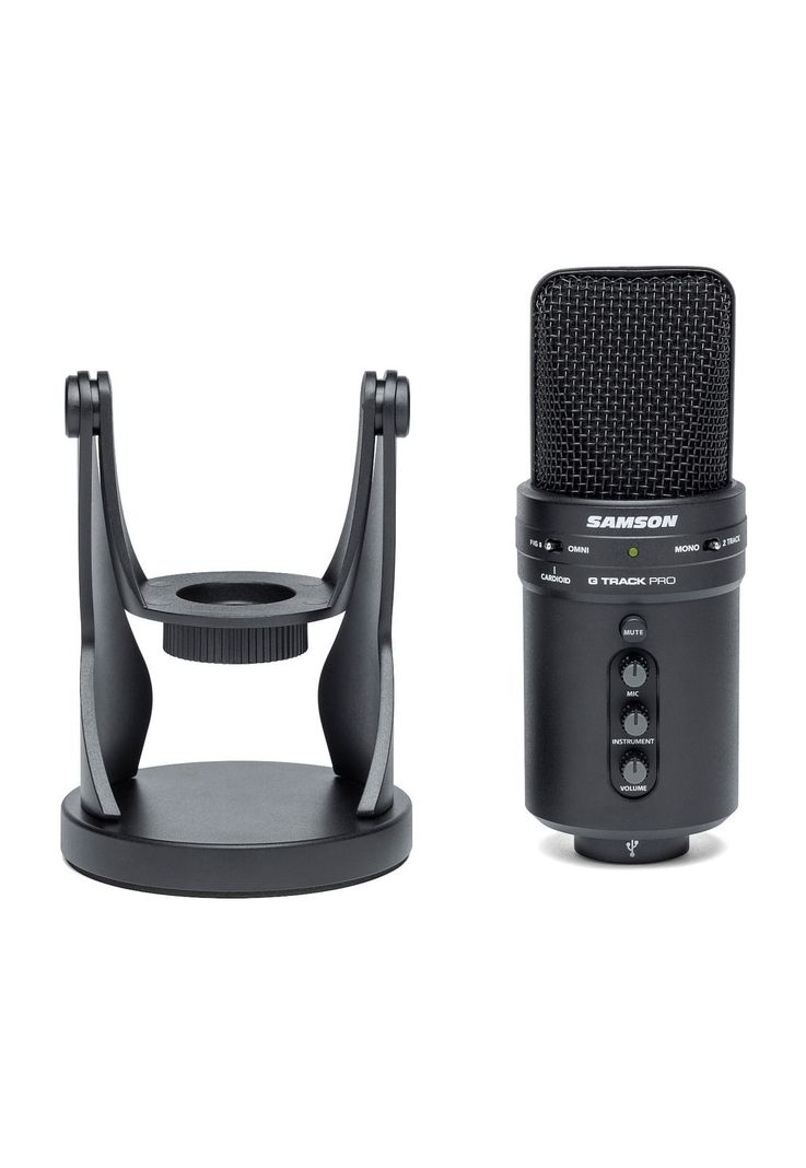 Microfono Condensador USB Samson G-TRACK PRO-3