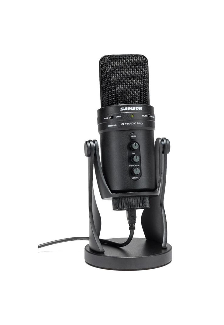 Microfono Condensador USB Samson G-TRACK PRO Samson | Paris.cl