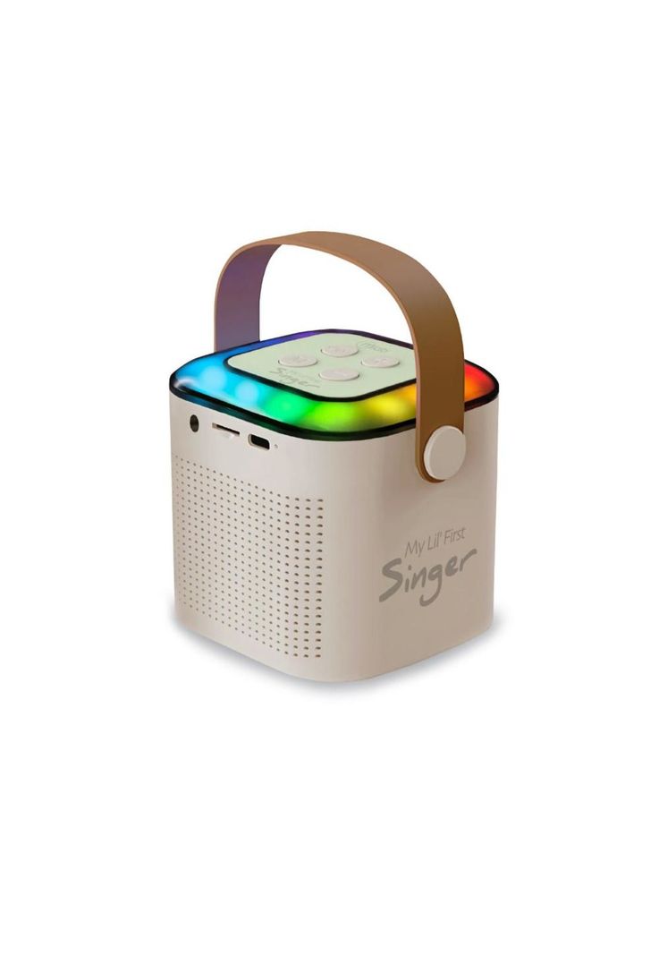 Parlante mini karaoke Mlab My Lil First Singer 2 White-1