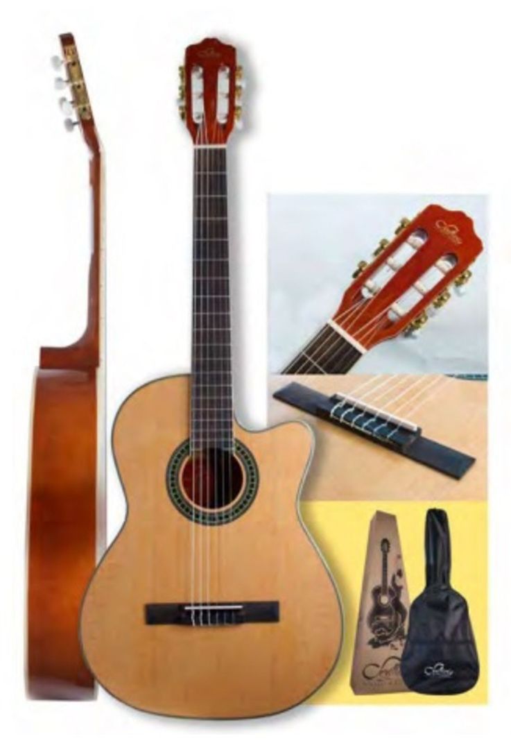Guitarra acustica Sevillana Cutaway FD 7844-1