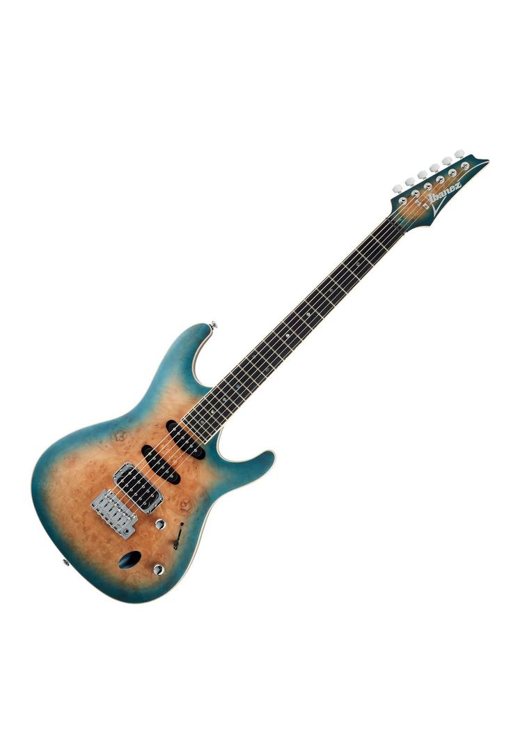 Guitarra Electrica Ibanez SA460MBW Sunset Blue Burst-0