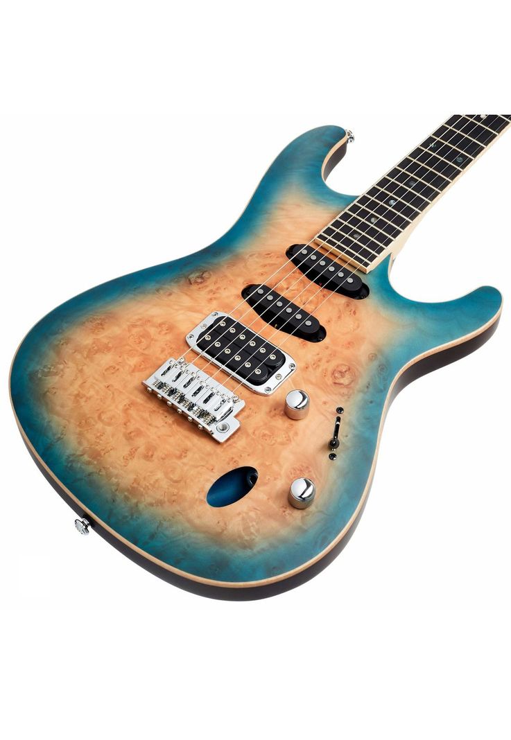 Guitarra Electrica Ibanez SA460MBW Sunset Blue Burst-1