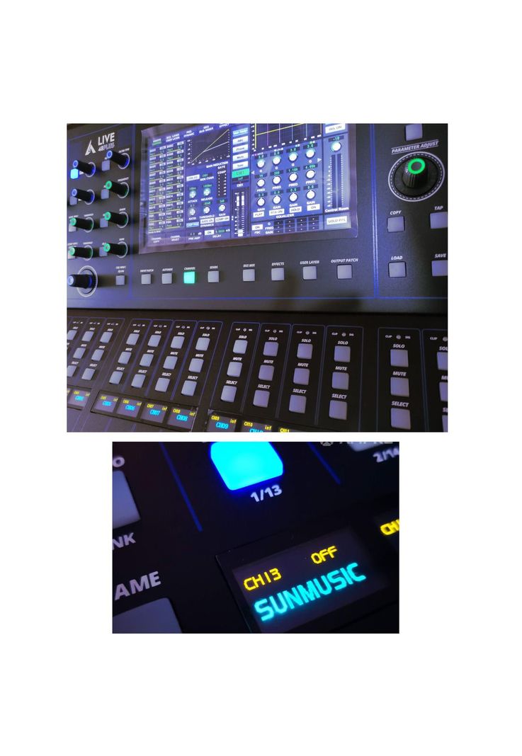 Mixer Digital 32 Entradas Audiolab LIVE 48PLUS-4