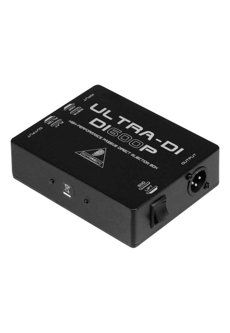 Caja Directa Pasiva Behringer ULTRA-DI DI600P-2