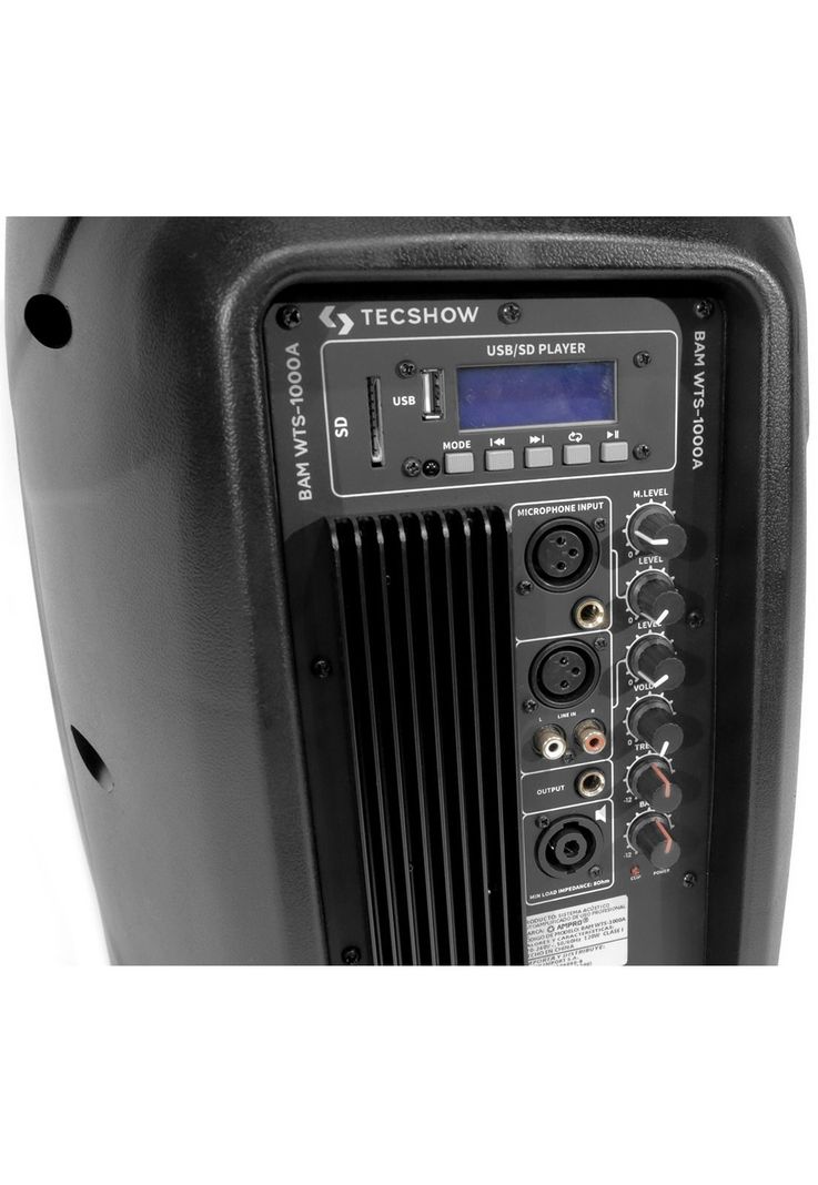 Caja Activa 10 pulgadas Tecshow BAM WTS-1000A-2