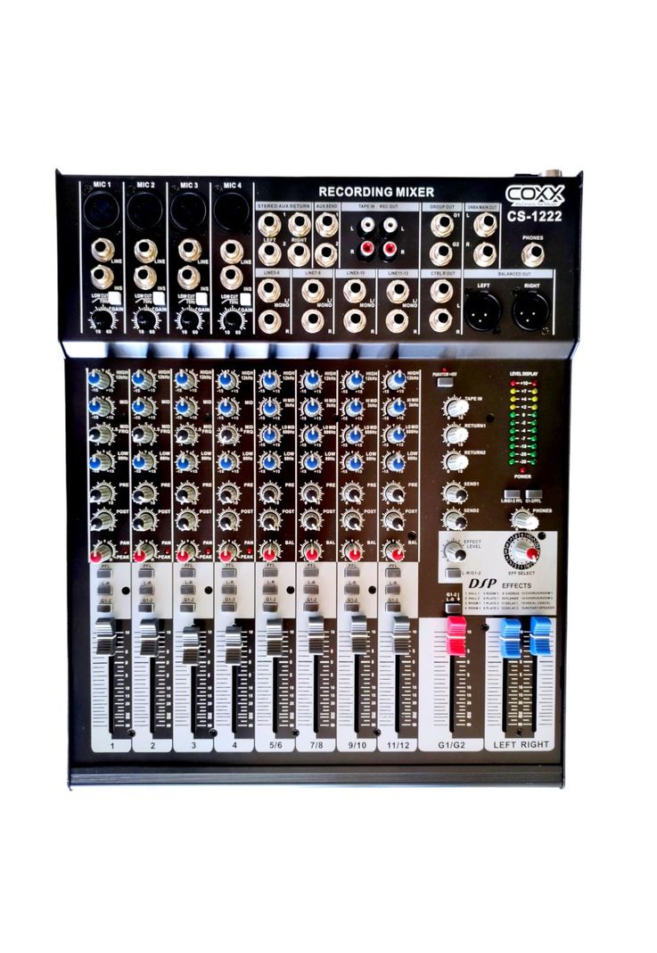 Mixer Analogo 12 canales COXX CS-1222-0