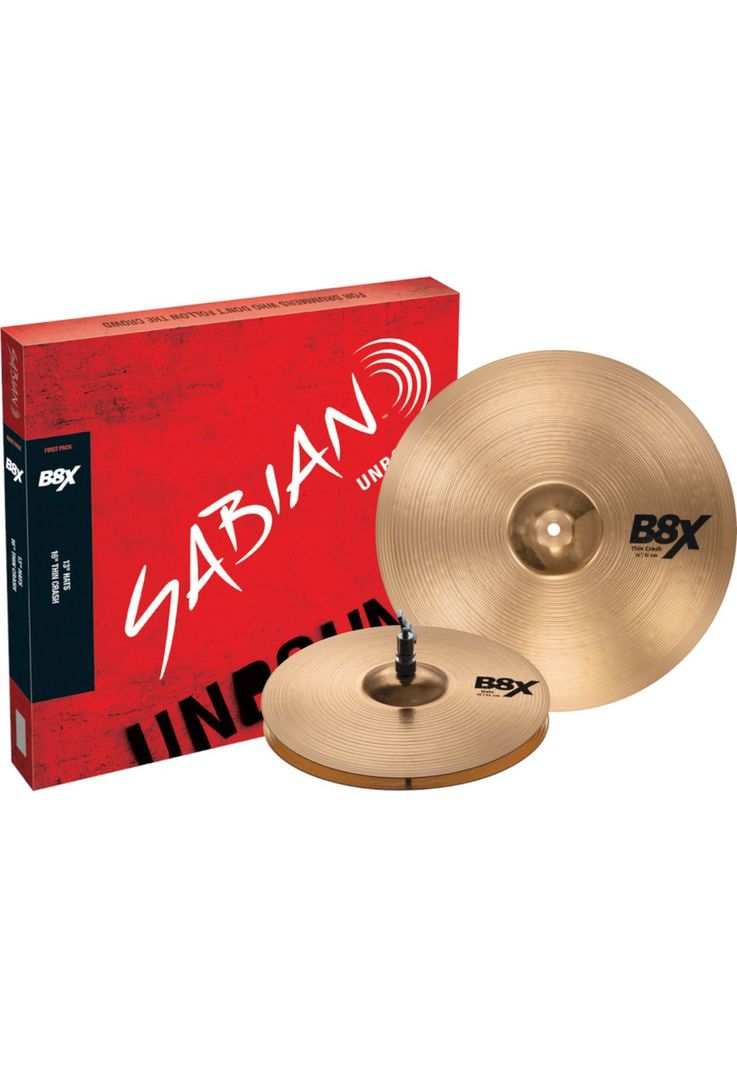 Pack Platillos Bateria Sabian B8X First Pack (13) (45001X)-0