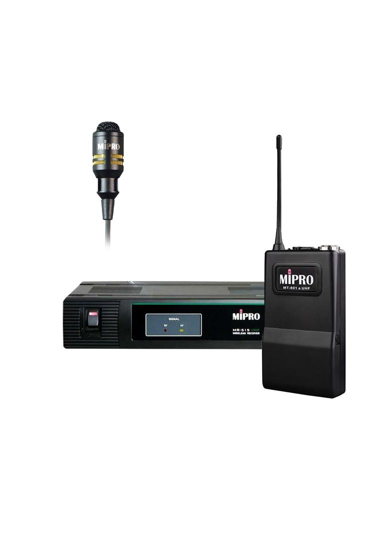 Sistema Inalambrico UHF Lavalier MIPRO MR-801a/MT-801a-0