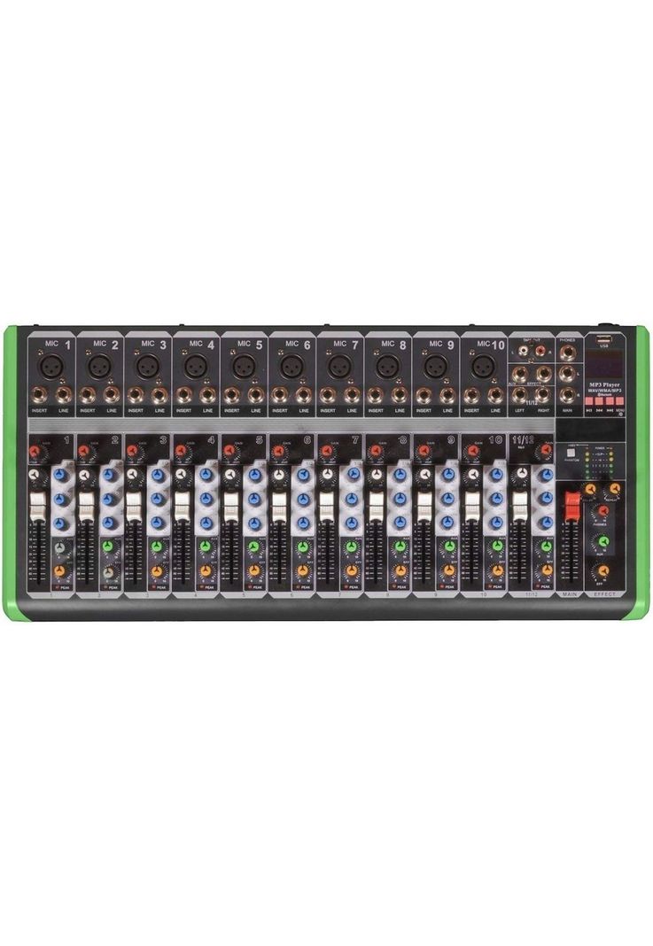 Mixer Analogo Probass PM-1624BT-1