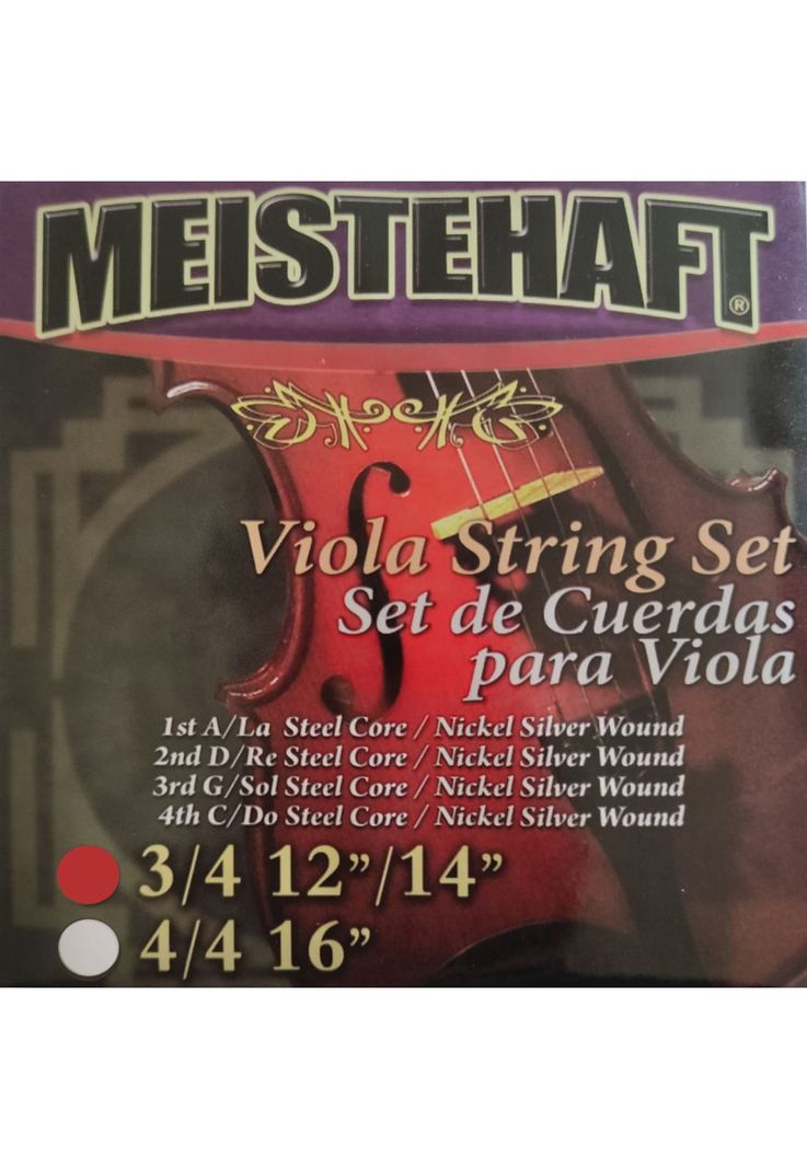 Set de cuerdas para viola 3/4 Meistehaft 082GAC7871-0