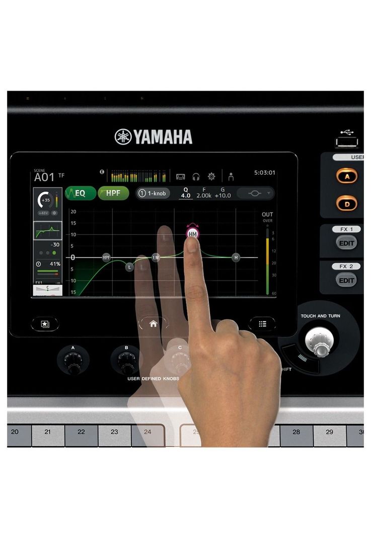 Mixer Digital 16 canales Yamaha TF1-5