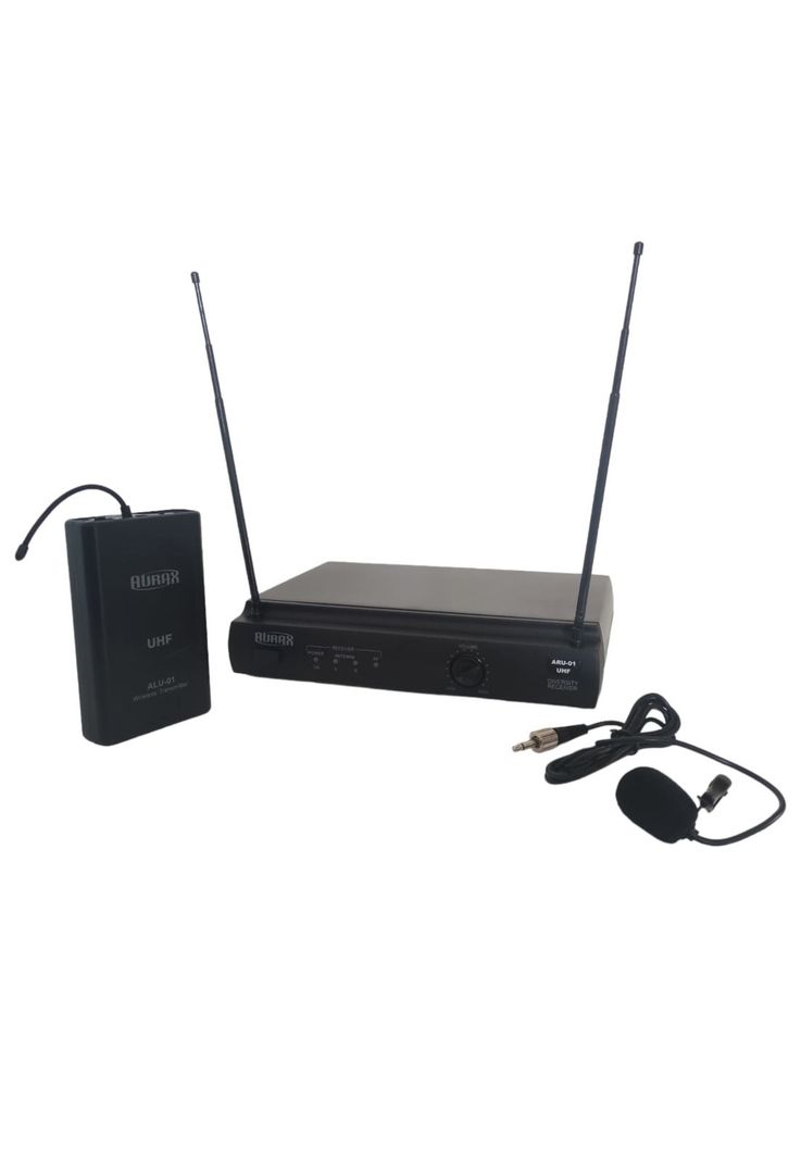 Sistema Inalambrico Lavalier Aurax ARU01/ALU01/LT4A UHF-0