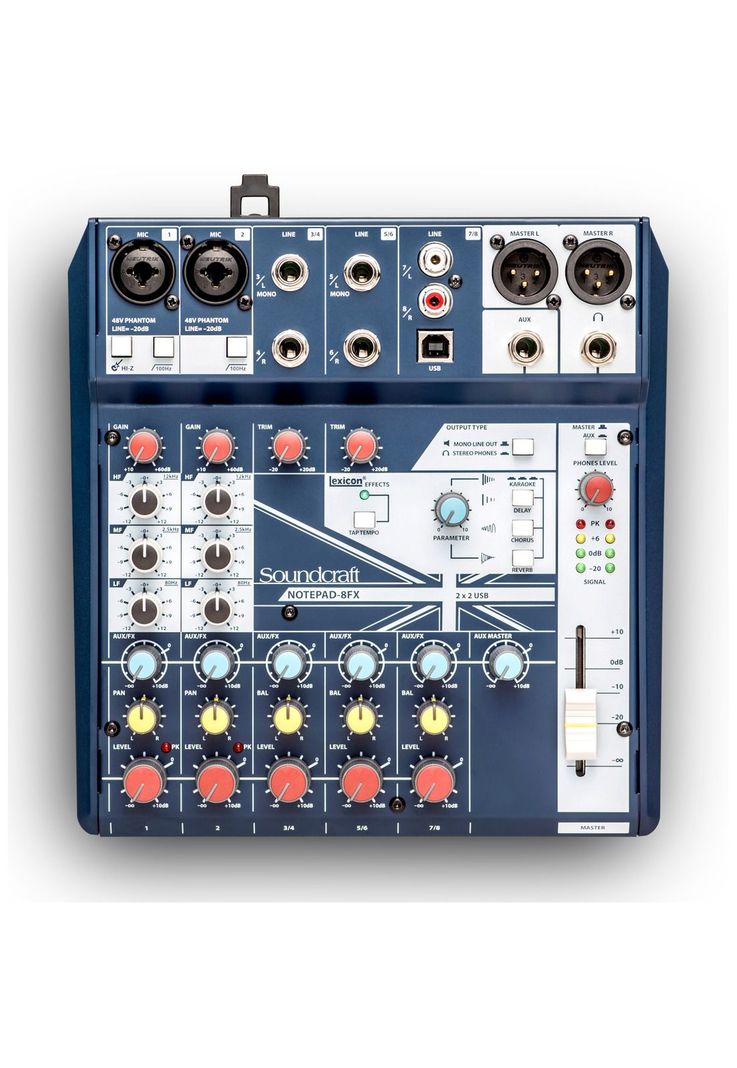 Mixer Analogo Soundcraft Notepad-8FX-2