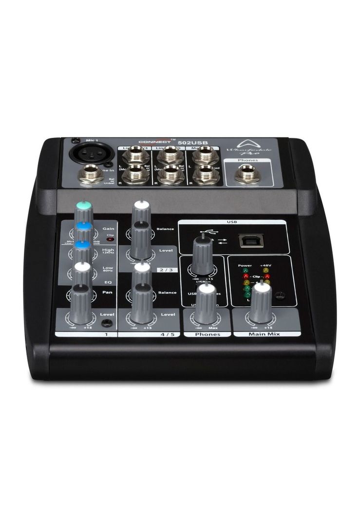 Mixer Analogo Wharfedale Connect 502USB-1