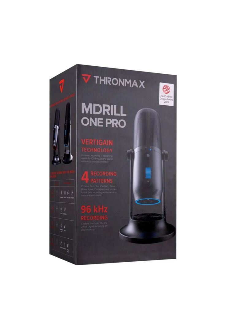 Microfono Condensador USB Thronmax MDrill One Pro Black-3