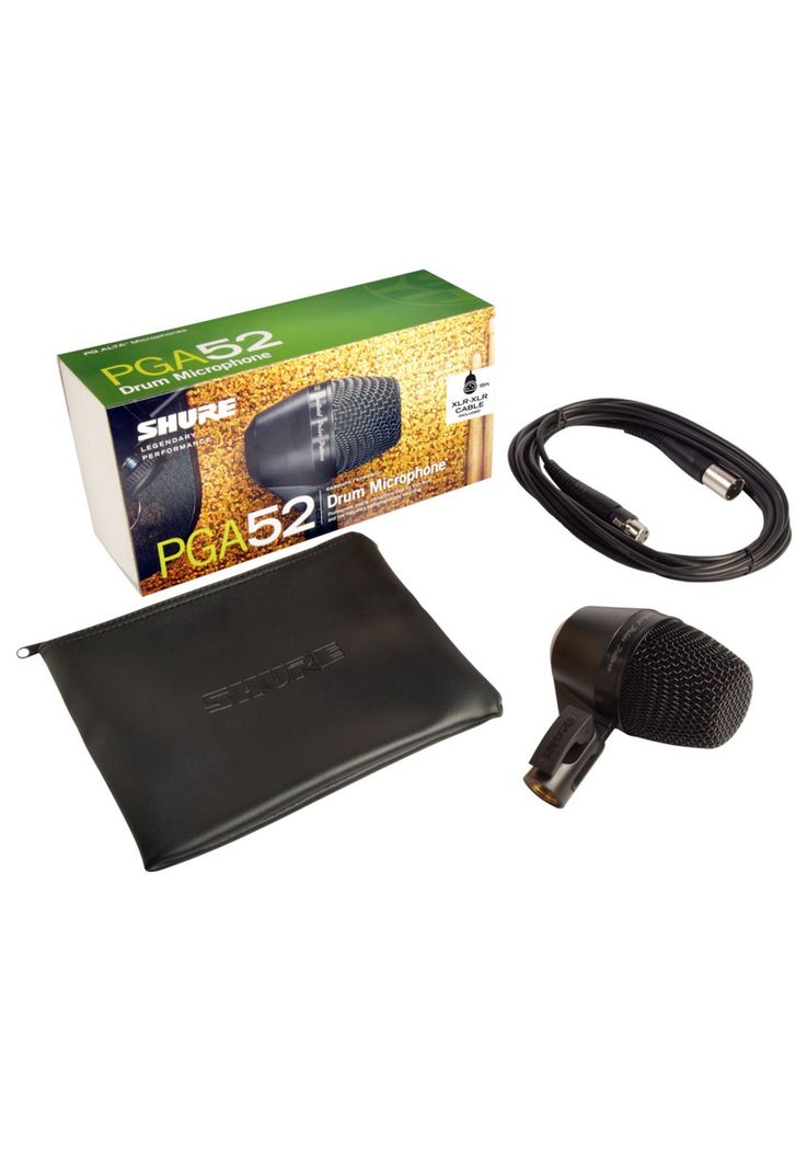 Microfono Dinamico Cardioide para Bombo Shure PGA52-3