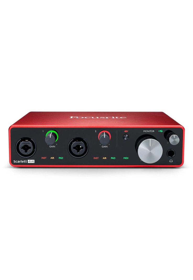 Interfaz Focusrite Scarlett 4i4 3rd. Gen-1