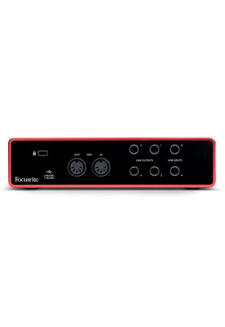 Interfaz Focusrite Scarlett 4i4 3rd. Gen-3