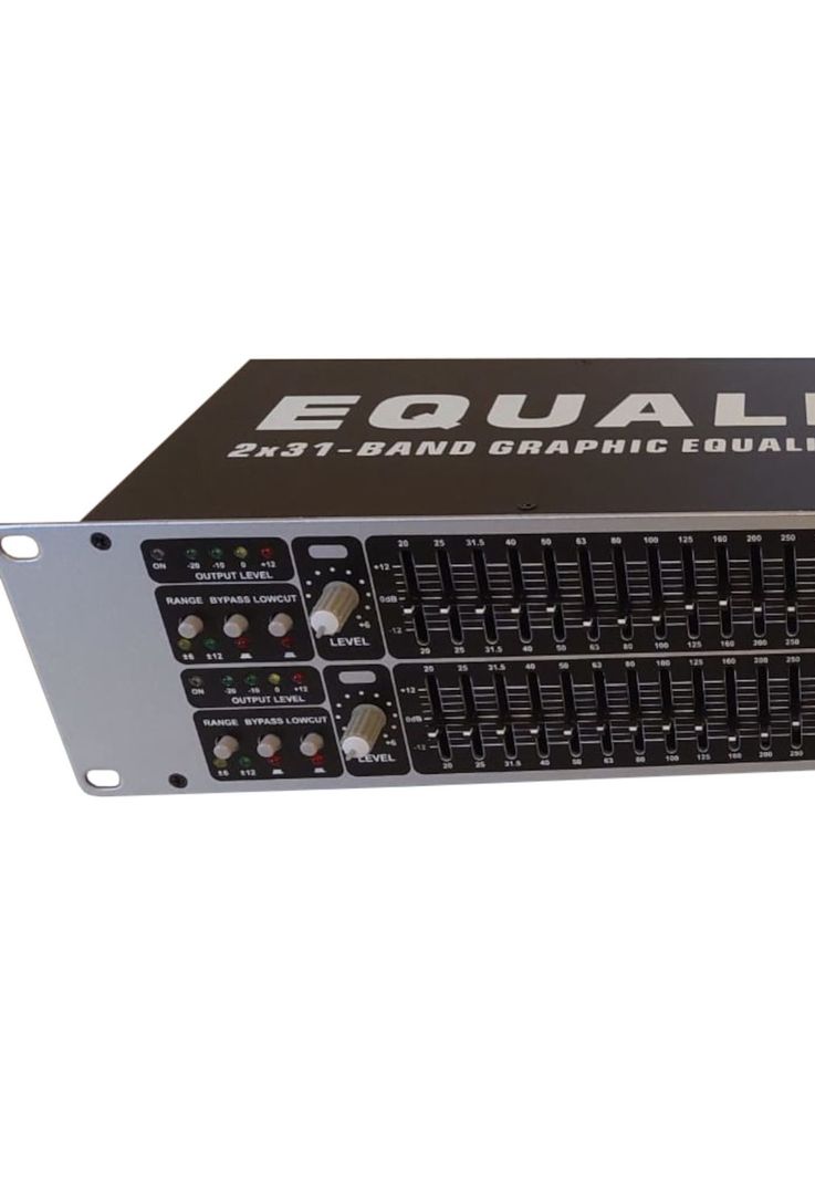 Ecualizador grafico 2x31 bandas COXX S-EQ231A-1
