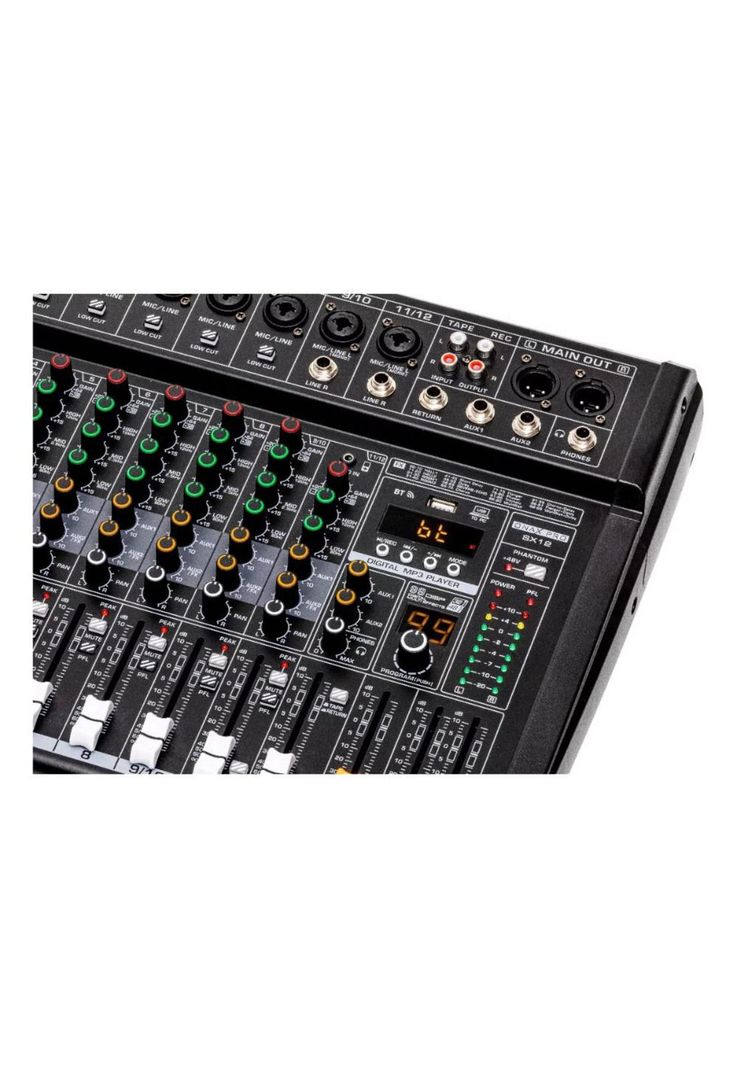 Mixer Amplificado 12 canales Onax Pro SX12-1