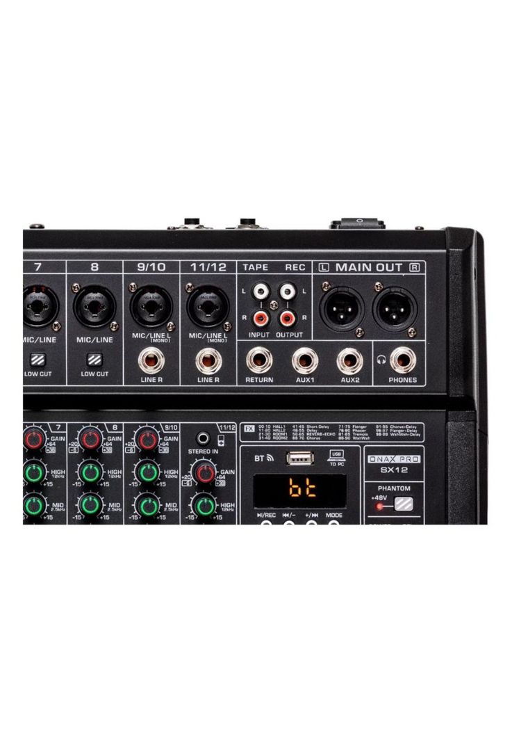 Mixer Amplificado 12 canales Onax Pro SX12-2