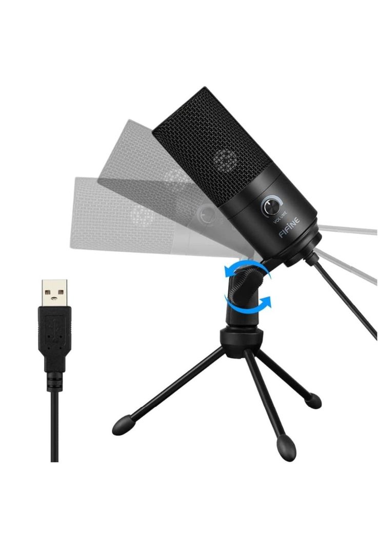 Microfono Condensador USB Fifine K669B-3