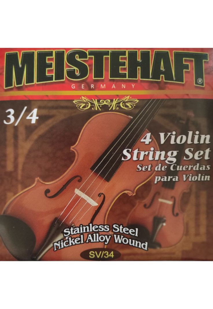 Set de cuerdas para violin 3/4 Meistehaft SV/34-0
