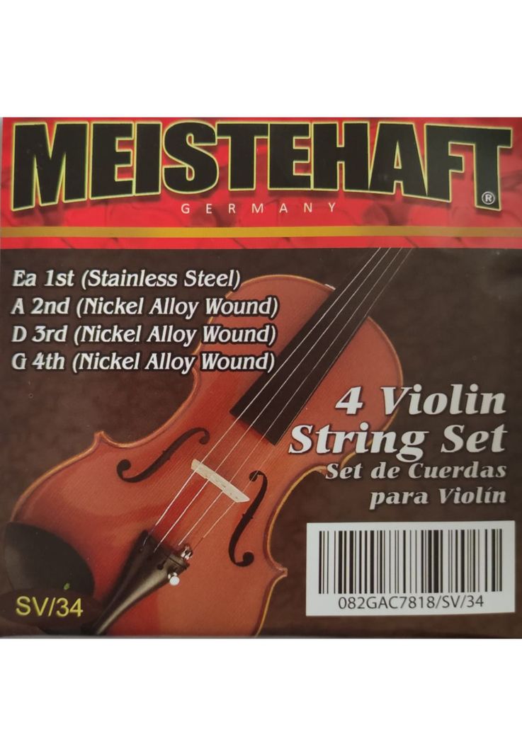 Set de cuerdas para violin 3/4 Meistehaft SV/34-1