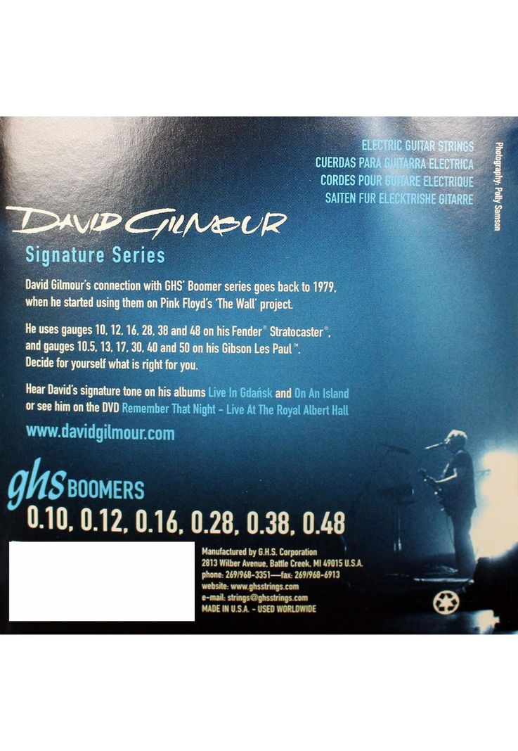 Cuerdas Guitarra Electrica GHS Strings GB-DGF-1