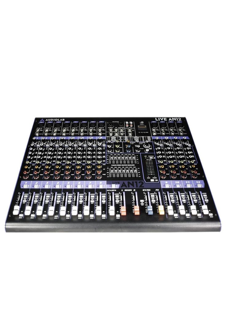 Mixer Analogo 12 canales Audiolab LIVE AN12-0