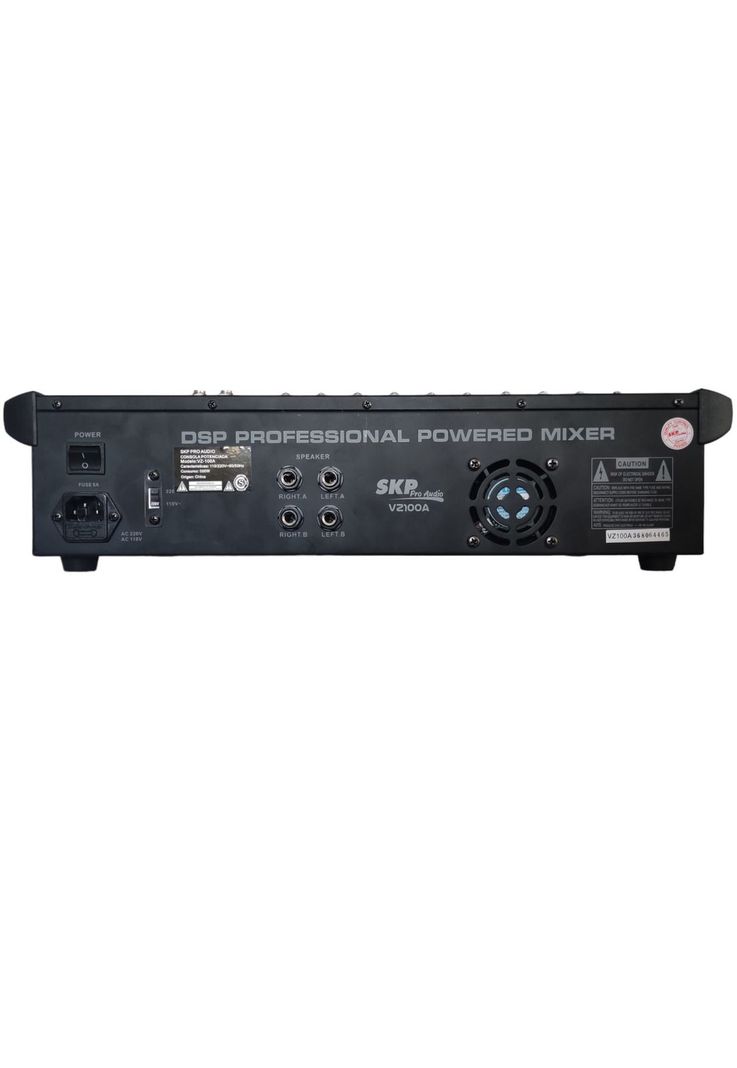 Mixer Amplificado 10 canales SKP VZ-100A Negro-4